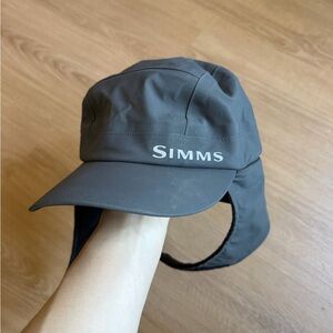 Simms Exstream Gore Tex  Waterproof Fleece Lined Fishing Hat One Size